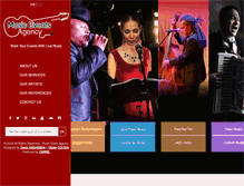 Tablet Screenshot of musiceventsagency.com